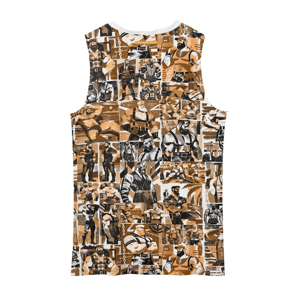 Mens Loose Fit Sleeveless Tank Top Muscle T-Shirt