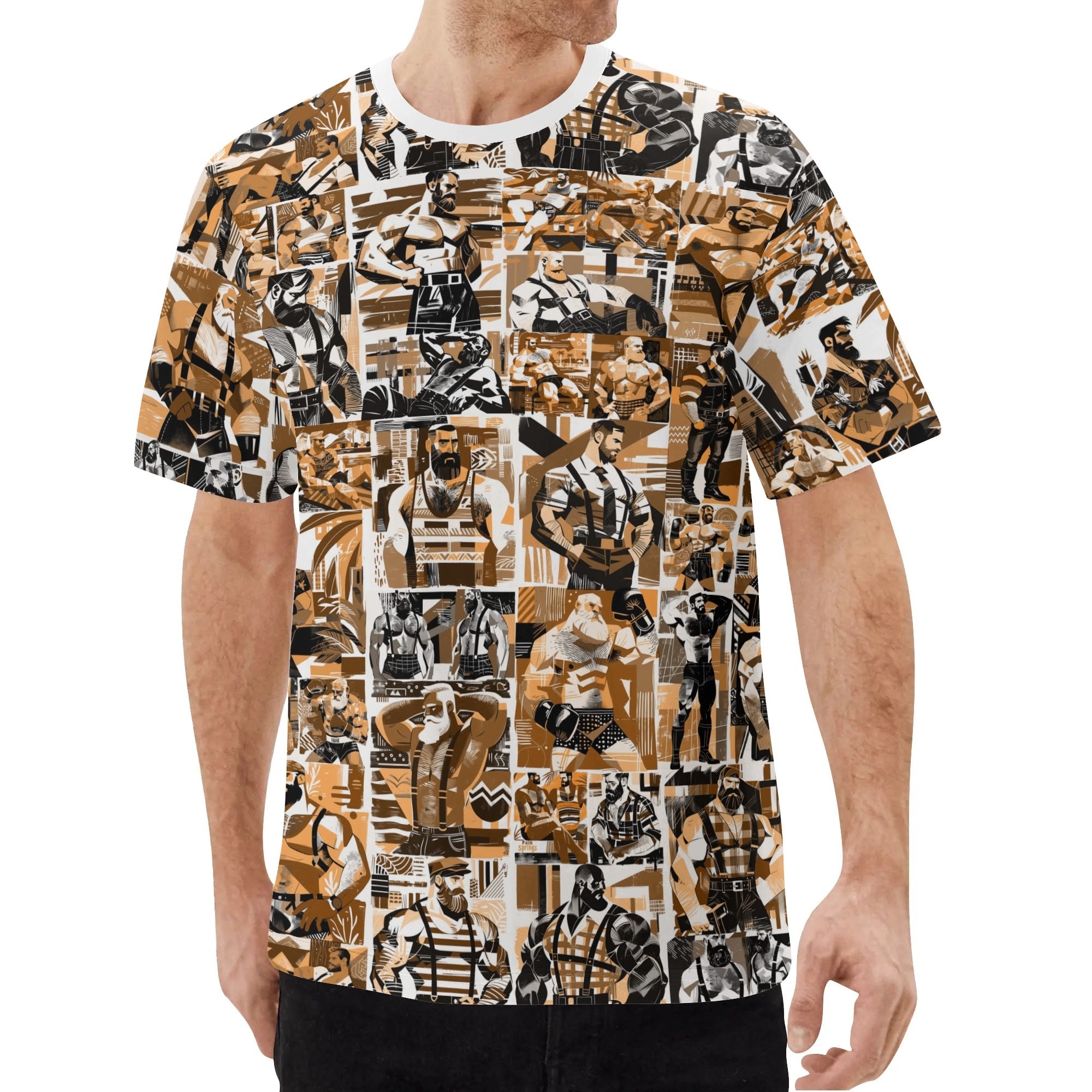 Mens All Over Print Classic T-Shirt