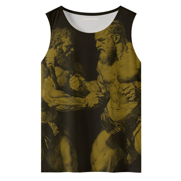 Fighters, All Over Printed Mesh Tank Top