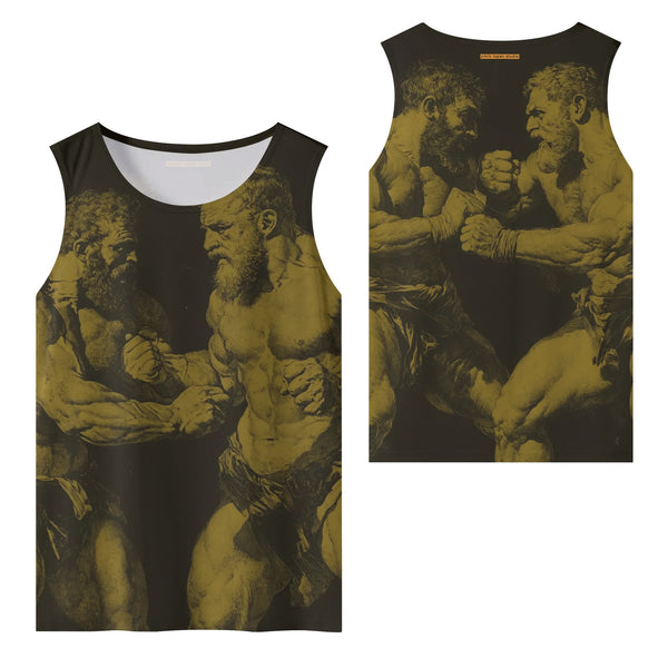 Fighters, All Over Printed Mesh Tank Top