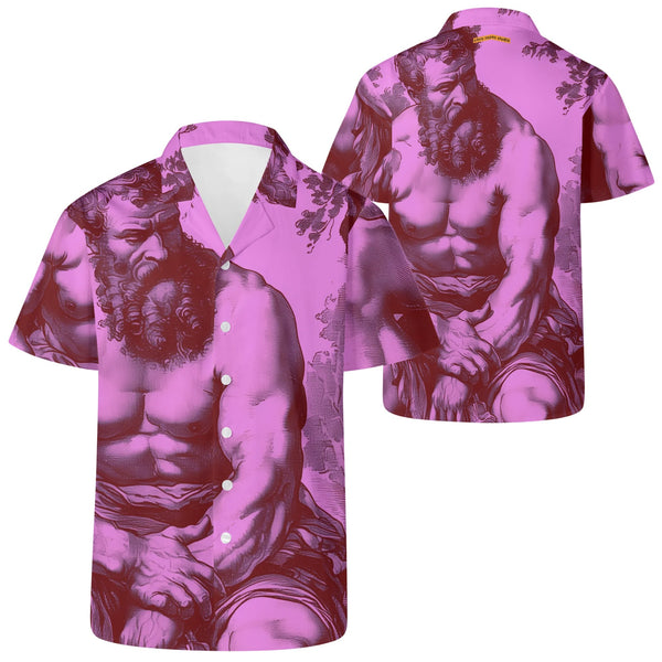 Lover, Mens All Over Print Casual Hawaiian Shirt