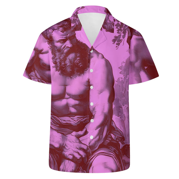 Lover, Mens All Over Print Casual Hawaiian Shirt