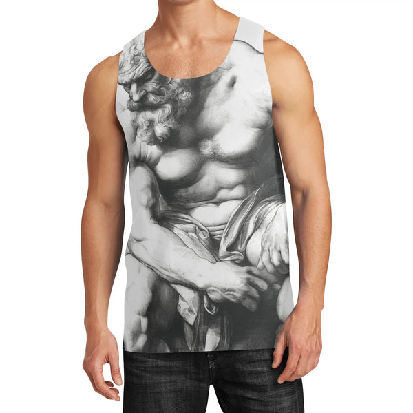 Philosophers, All Over Printed Mesh Tank Top