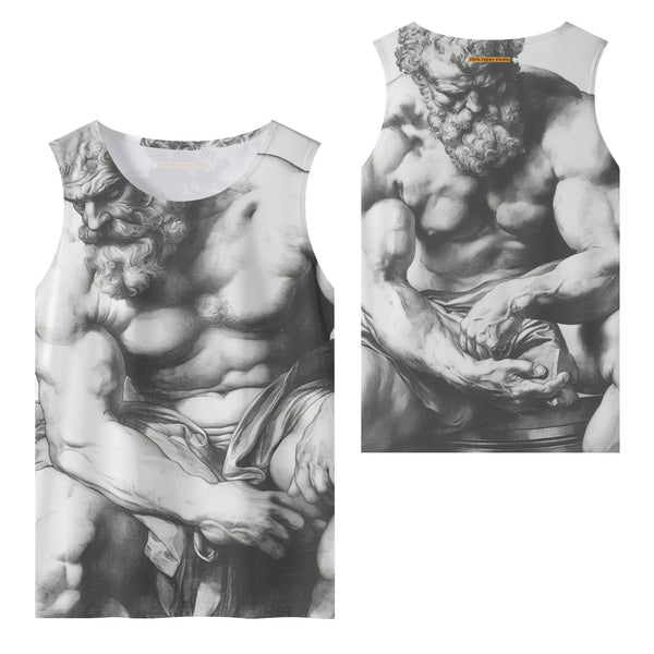 Philosophers, All Over Printed Mesh Tank Top