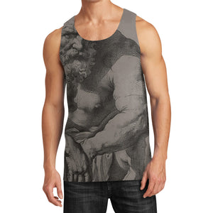 Master, All Over Printed mesh Tank Top