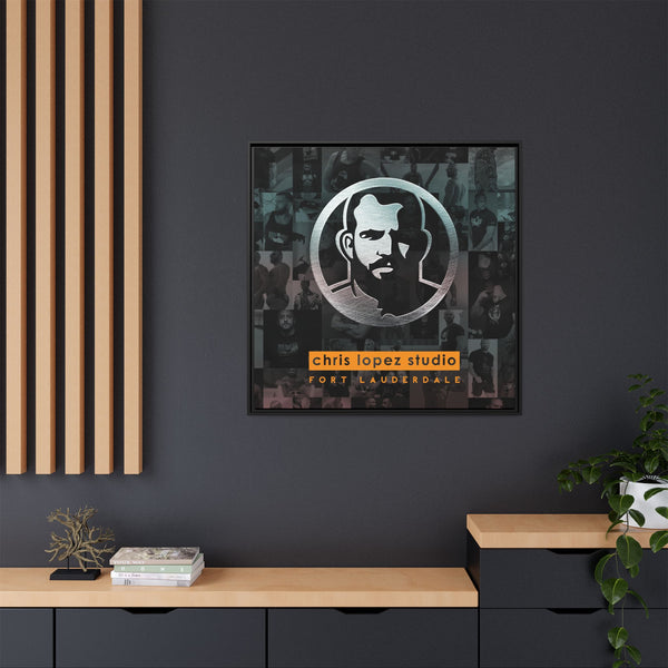 Icon Studio, Giclee Print on Matte Canvas, Framed