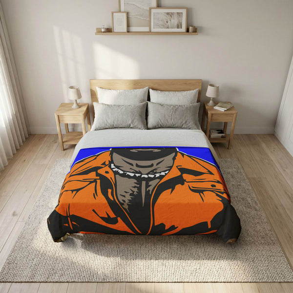 Shades 4, Cotton Duvet Cover (Queen & King)