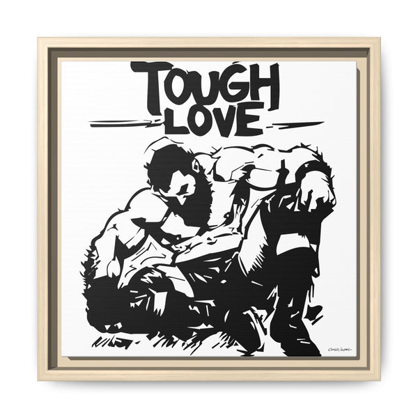 Tough Love, Giclee Print on Canvas, Framed (Multi-color)