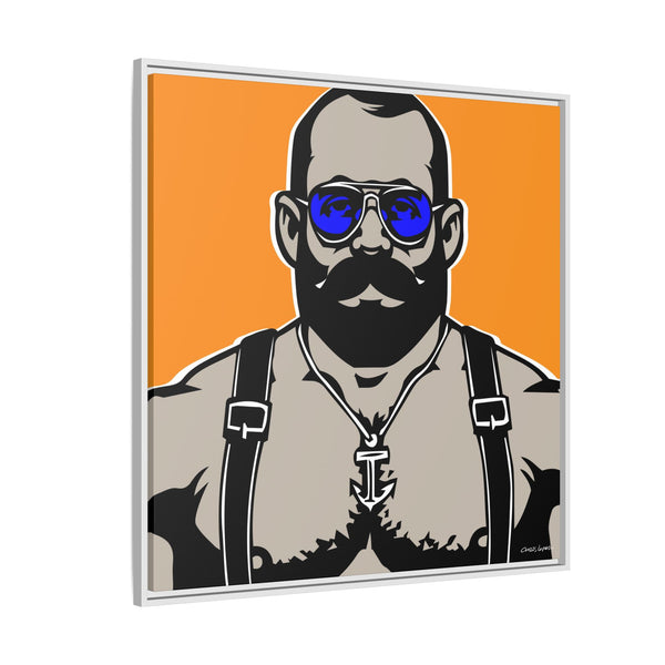 Shades 1, Giclee Print on Matte Canvas, Framed