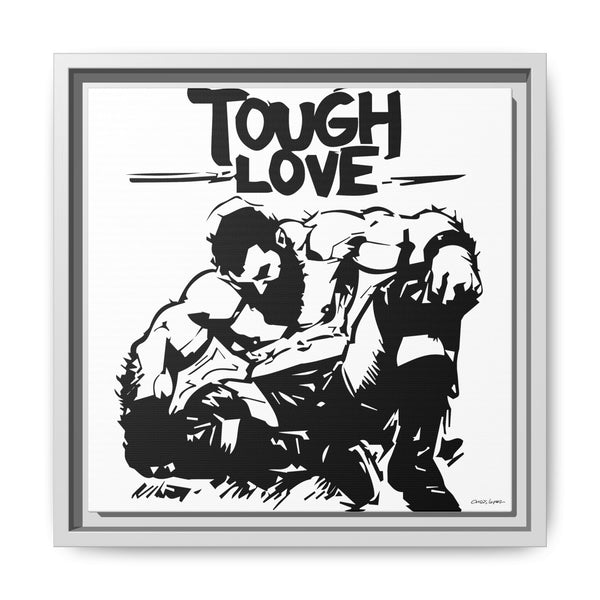 Tough Love, Giclee Print on Canvas, Framed (Multi-color)