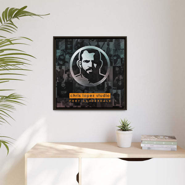 Icon Studio, Giclee Print on Matte Canvas, Framed