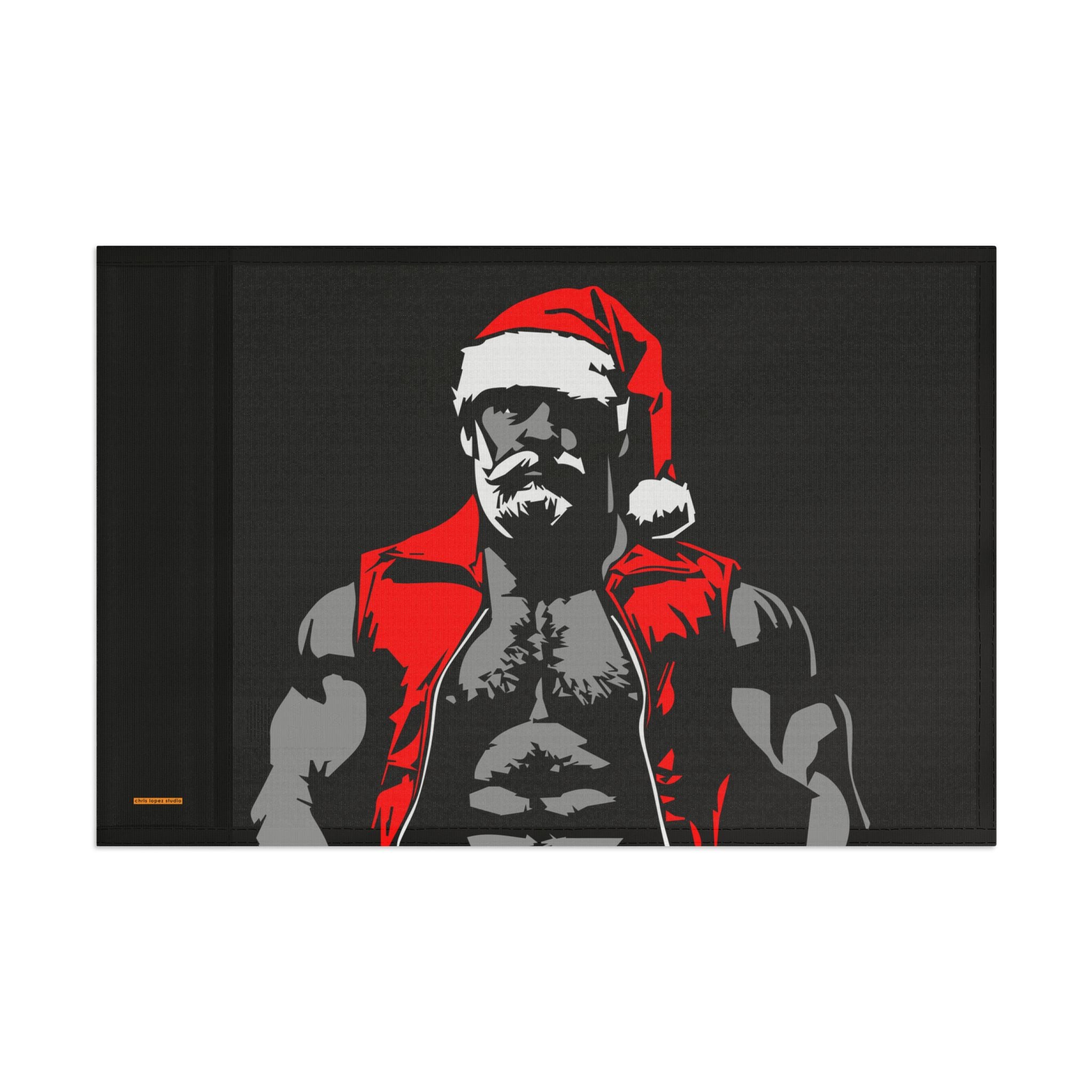 Leather Santa, Flag