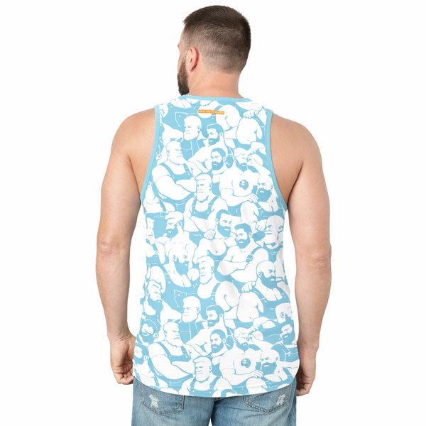 Bear Weekend, All Over Printed Tank Top