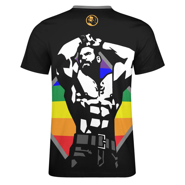 Shine (with Pride), All Over Printed Cotton T-shirt