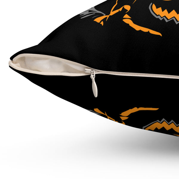 Halloween 2024 Spun Polyester Square Pillow