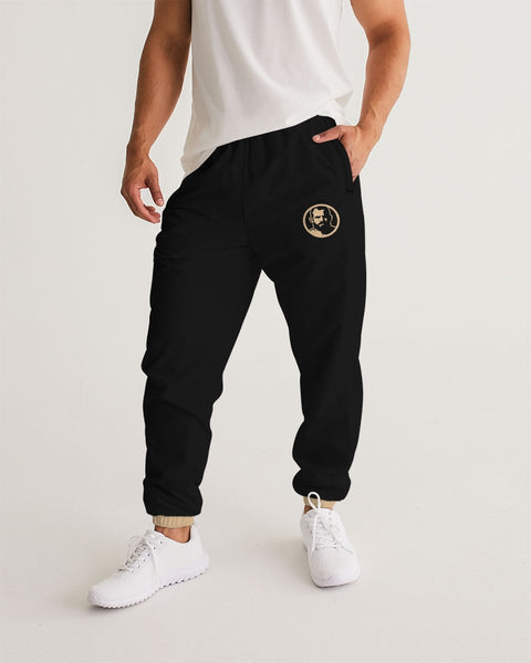 Wrestlers, solid black All-Over Printed Track Pants