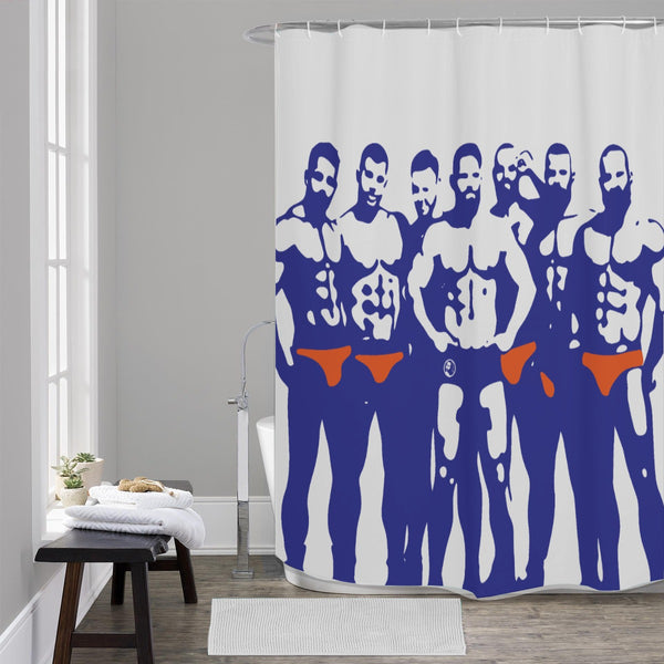 Beach Guys, Shower Curtain