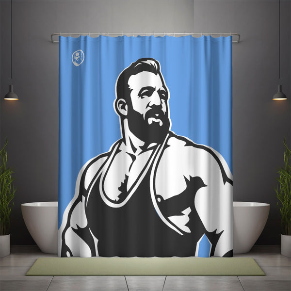 Wrestler Shower Curtain