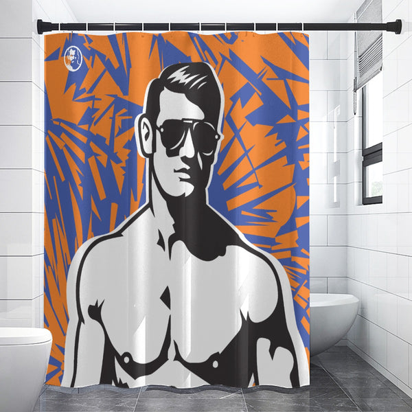 Beach Jock Shower Curtain