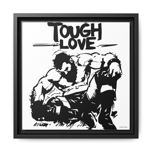 Tough Love, Giclee Print on Canvas, Framed (Multi-color)