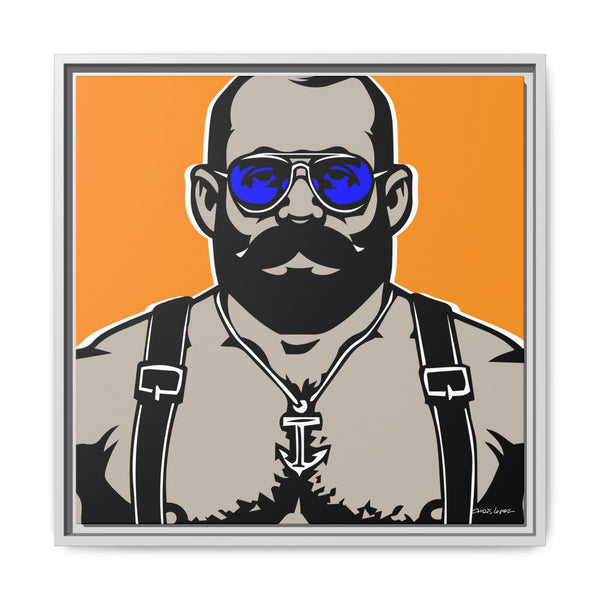 Shades 1, Giclee Print on Matte Canvas, Framed