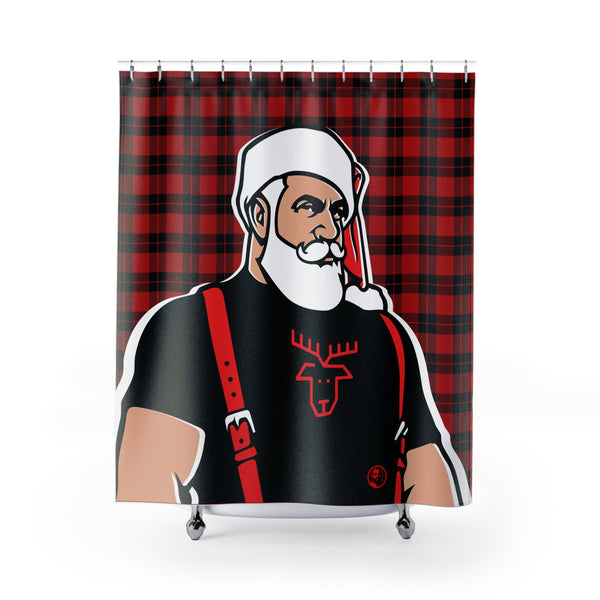 Santa 20 Shower Curtain