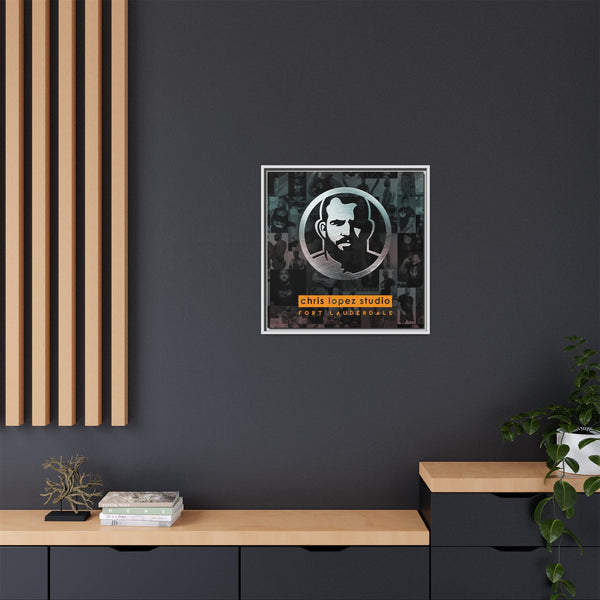 Icon Studio, Giclee Print on Matte Canvas, Framed