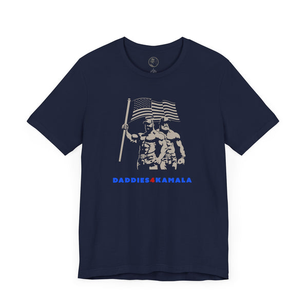 Daddies 4 Kamala, Unisex Jersey Short Sleeve Tee