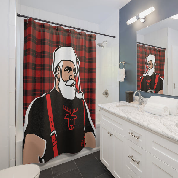 Santa 20 Shower Curtain