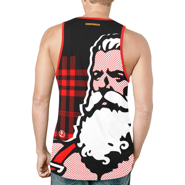Santa 25, All Over Print Tank Top