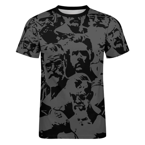 Daddies, All Over Printed Cotton T-shirt