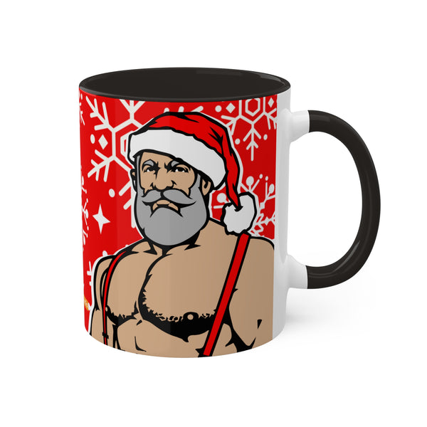 Santa 2023 Colorful Mugs, 11oz