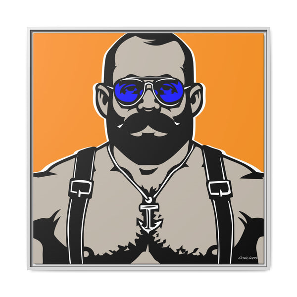 Shades 1, Giclee Print on Matte Canvas, Framed