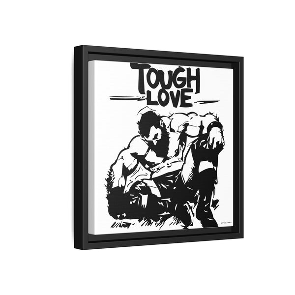 Tough Love, Giclee Print on Canvas, Framed (Multi-color)