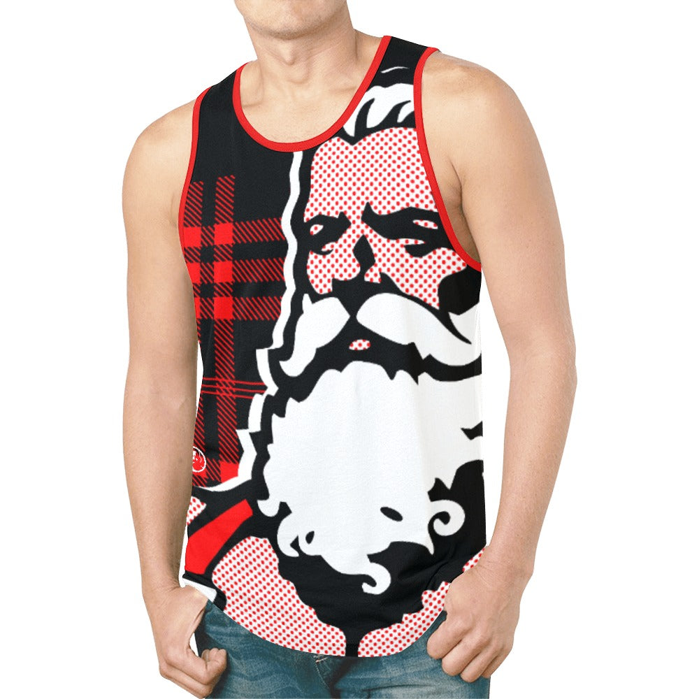 Santa 25, All Over Print Tank Top