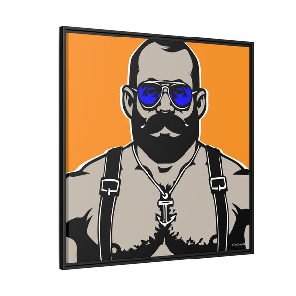 Shades 1, Giclee Print on Matte Canvas, Framed