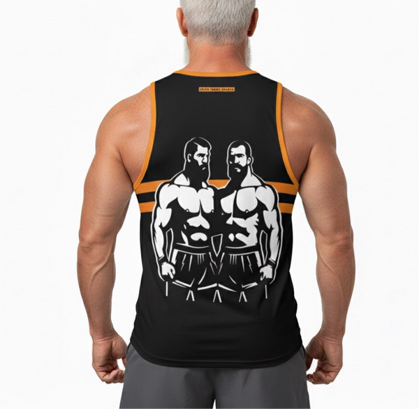 Gym Buddies All Over Printed Tank Top