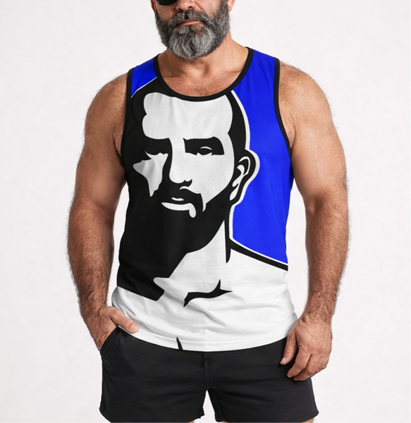 Muscle, All Over Printed Tank