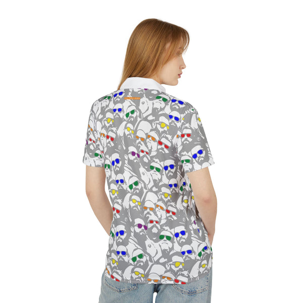 Bright Days, All Over printed Polo Shirt