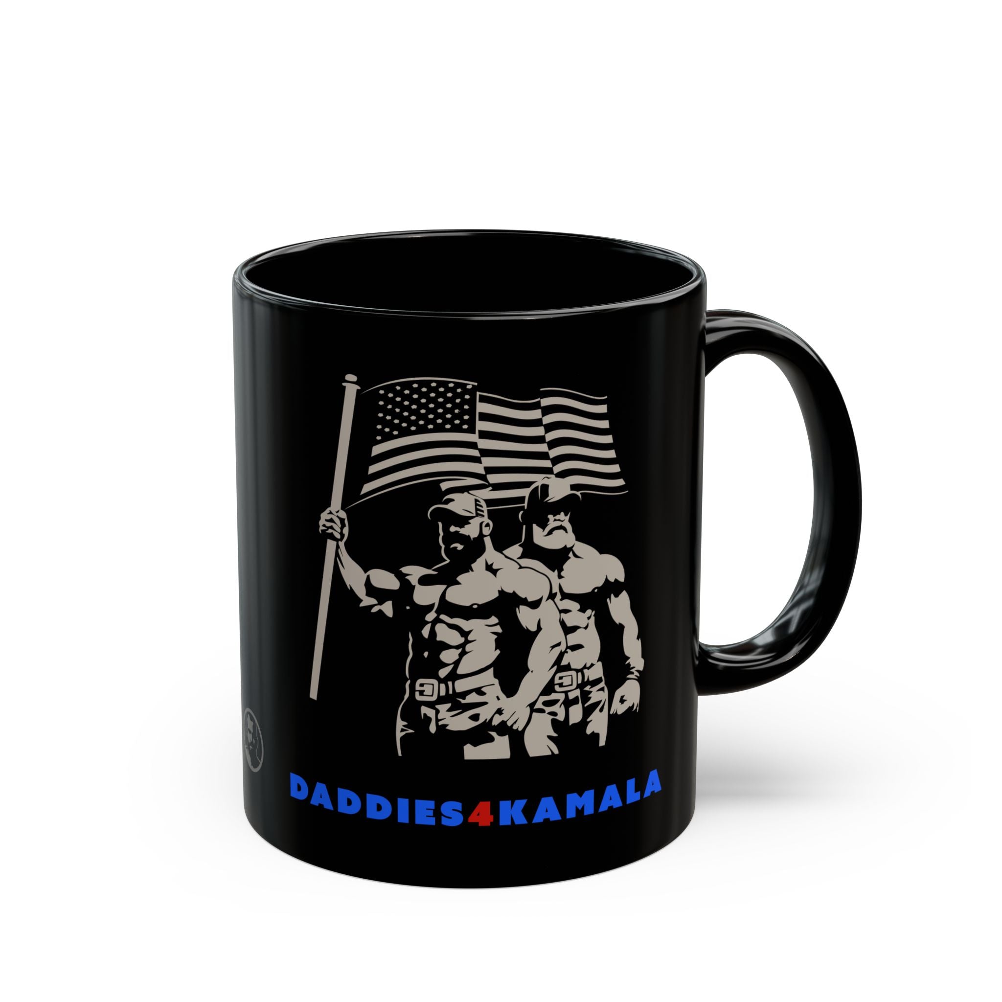 Daddies 4 Kamala, Black Mug (11oz, 15oz)