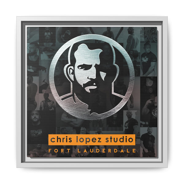 Icon Studio, Giclee Print on Matte Canvas, Framed