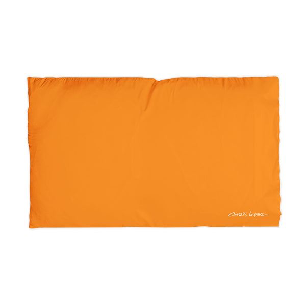 Shades Orange Microfiber Pillowcase