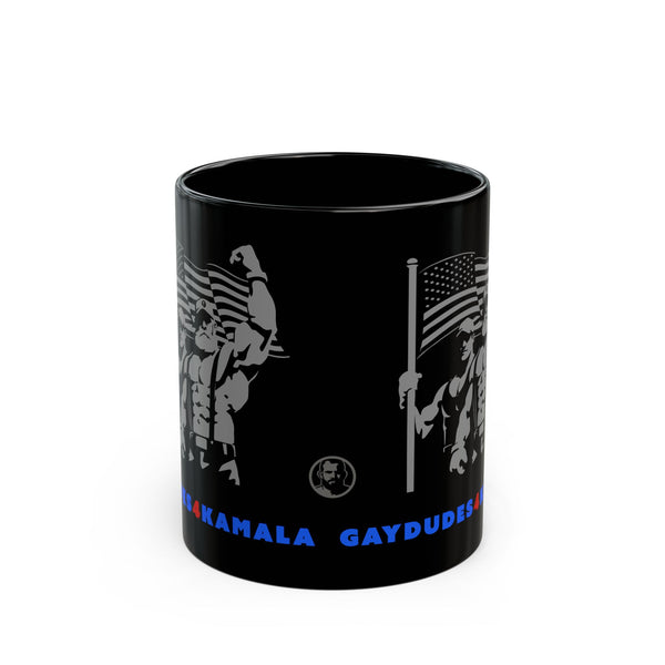 Gay Dudes 4 Kamala Black Mug (11oz, 15oz)