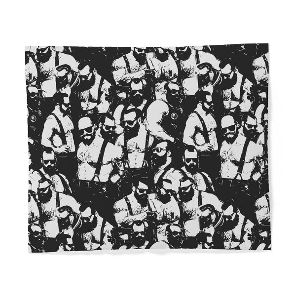 Bar Hopping, Cotton Duvet Cover (Queen & King)