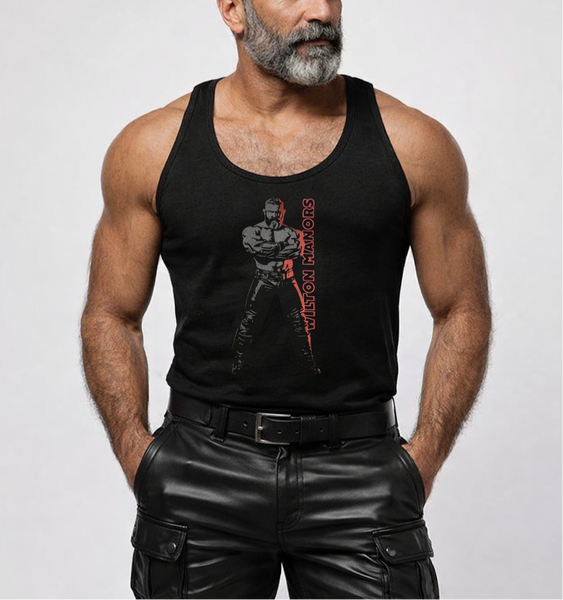 Wilton Manors, hand printed T-shirt and Tank Top