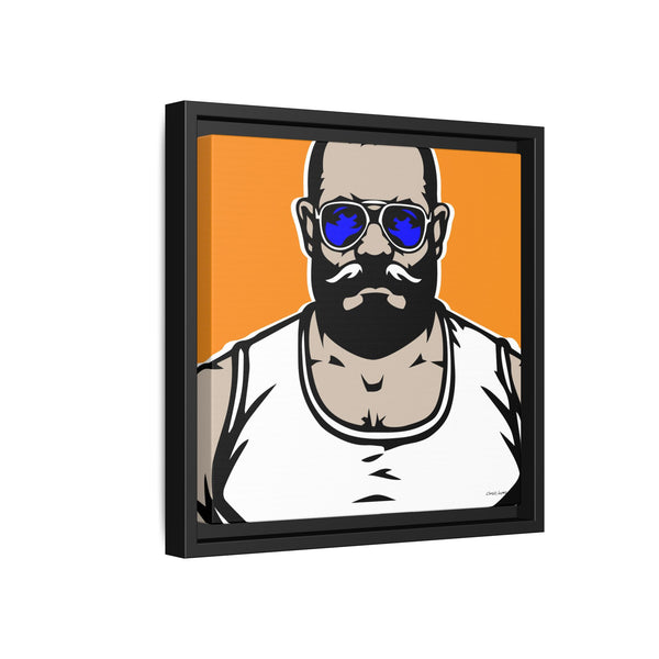 Shades 3, Giclee Print 0n Canvas, Framed (Multi-color)