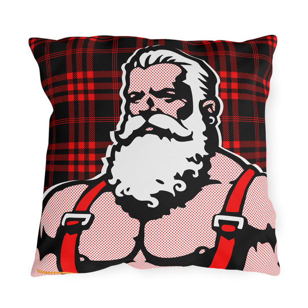 Santa 25 Outdoor Pillow