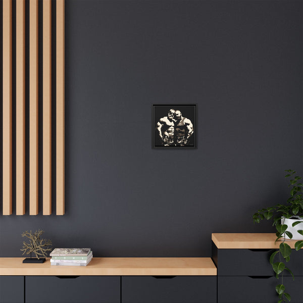 Couple 2, Giclee Print on Canvas, Framed (Multi-color)