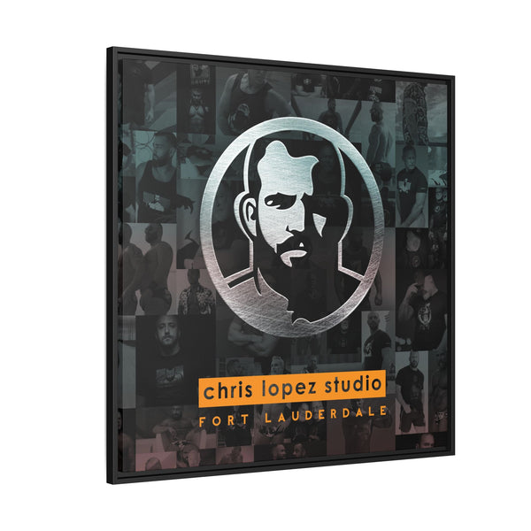 Icon Studio, Giclee Print on Matte Canvas, Framed