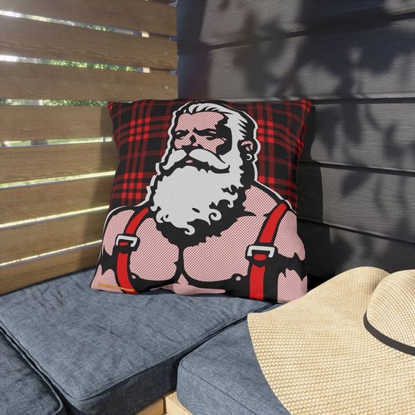 Santa 25 Outdoor Pillow